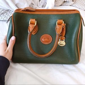Dooney & Bourke green leather purse